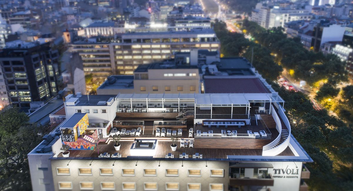 Escada do Skybar do Hotel Tivoli Av. da Liberdade