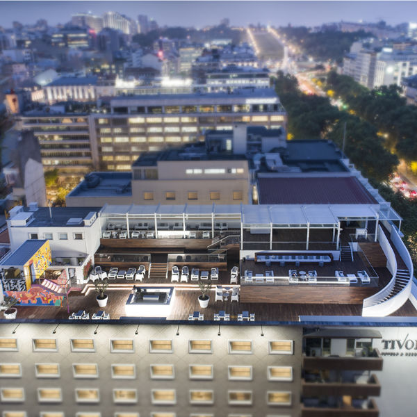 Escada do Skybar do Hotel Tivoli Av. da Liberdade